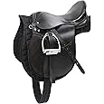 Sella trekking cavallo: 6 modelli per le tue uscite in mezzo alla natura 5 Covalliero – Set sella Haflinger 17,5 in ecopelle