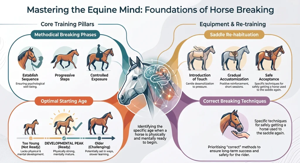 Come domare un cavallo: la guida completa alla doma e all'età giusta 2 Le fasi della doma passo dopo passo