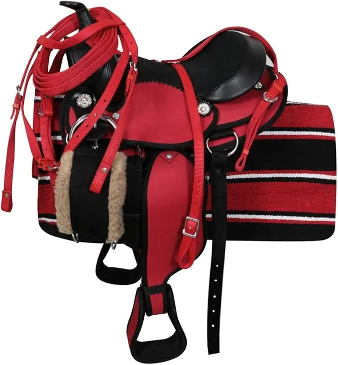 Migliori selle per cavalli: 7 modelli a confronto 4 Silver Star – Sella western sintetica per pony 12